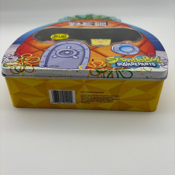 PEZ SpongeBob Squarepants 25th Anniversary Tin, Gift Set Exclusive, Patrick Gary - Picture 3 of 4